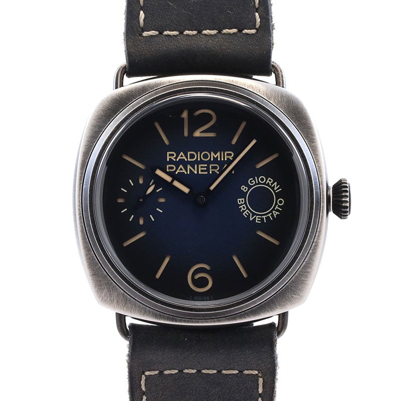 【中古】PANERAI RADIOMIR 8 GIORNI BRUNITO eSTEEL 45MM / RADIOMIR OTTO GIORNI オフィチーネ・パネライ ラジオミール オット ジョルニ ブルニート eスティール 45MM PAM01348