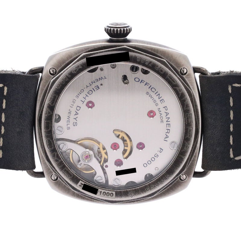 【美品】Ferrari×PANERAI オッフィチーネ パネライ　BOXなど 中古】PANERAI RADIOMIR 8 GIORNI BRUNITO eSTEEL 45MM / RADIOMIR