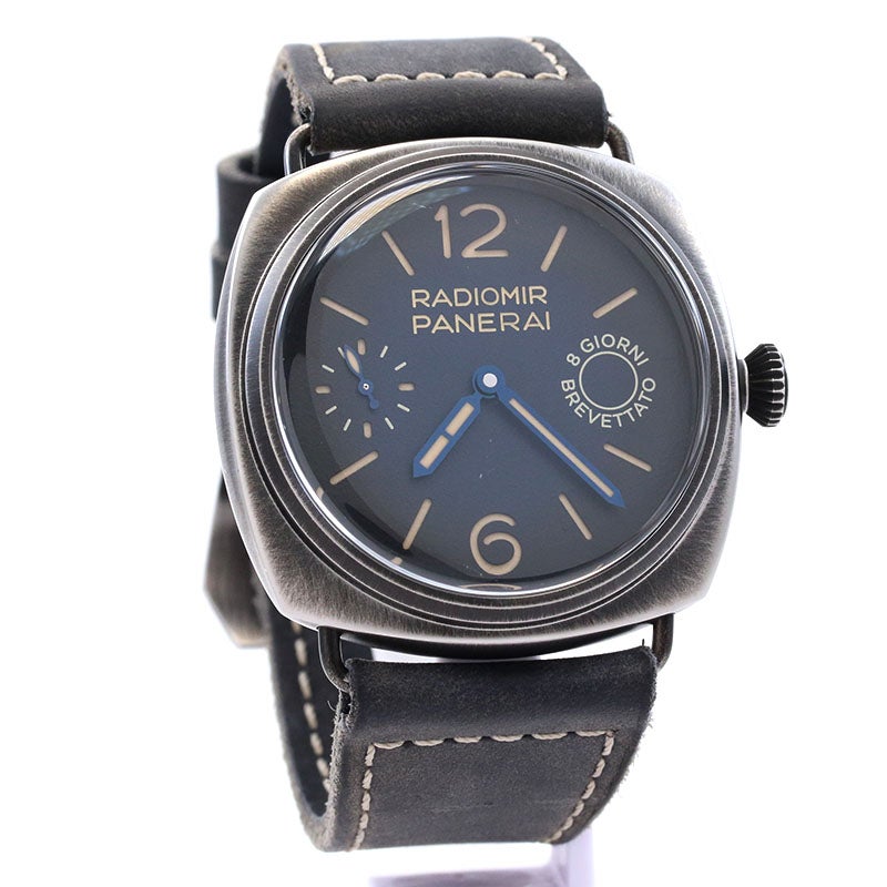【中古】PANERAI RADIOMIR 8 GIORNI BRUNITO eSTEEL 45MM / RADIOMIR OTTO GIORNI オフィチーネ・パネライ ラジオミール オット ジョルニ ブルニート eスティール 45MM PAM01348