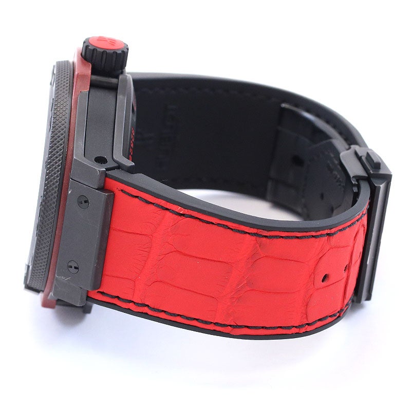 中古】HUBLOT BIG BANG KING All BLACK RED LIMITED EDITION ウブロ