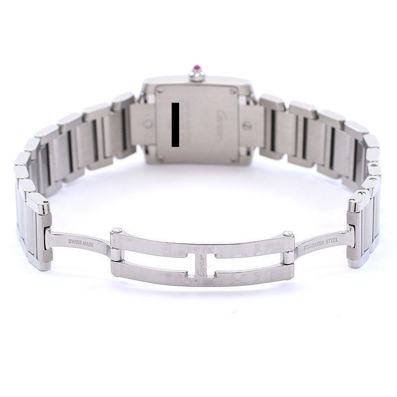 【中古】CARTIER TANK FRANCAISE SMALL MODEL 2006 CHRISTMAS LIMITED カルティエ タンク フランセーズ SM 2006年 クリスマス限定モデル W51031Q3