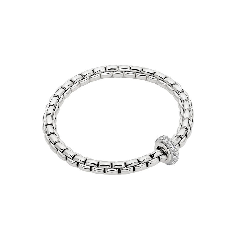 FOPE EKA COLLECTION FLEX'IT フォッペ エカ コレクション フレグジット ブレスレット M ホワイトダイヤモンド付き 70905BX_BB_B_XBX_00M