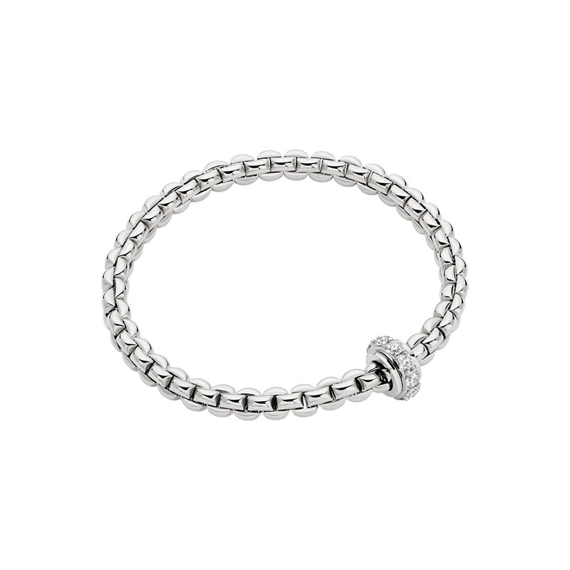 FOPE EKA COLLECTION FLEX'IT フォッペ エカ コレクション フレグジット ブレスレット M ホワイトダイヤモンド付き 72910BX_BB_B_XBX_00M