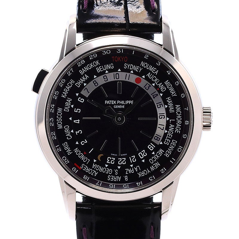 中古】PATEK PHILIPPE COMPLICATIONS WORLD TIME DATE パテック
