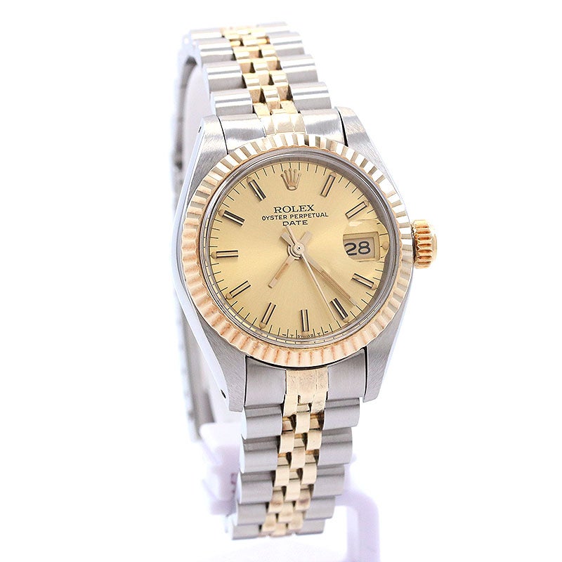 中古】ROLEX OYSTER PERPETUAL DATE LADY 26 ロレックス オイスター