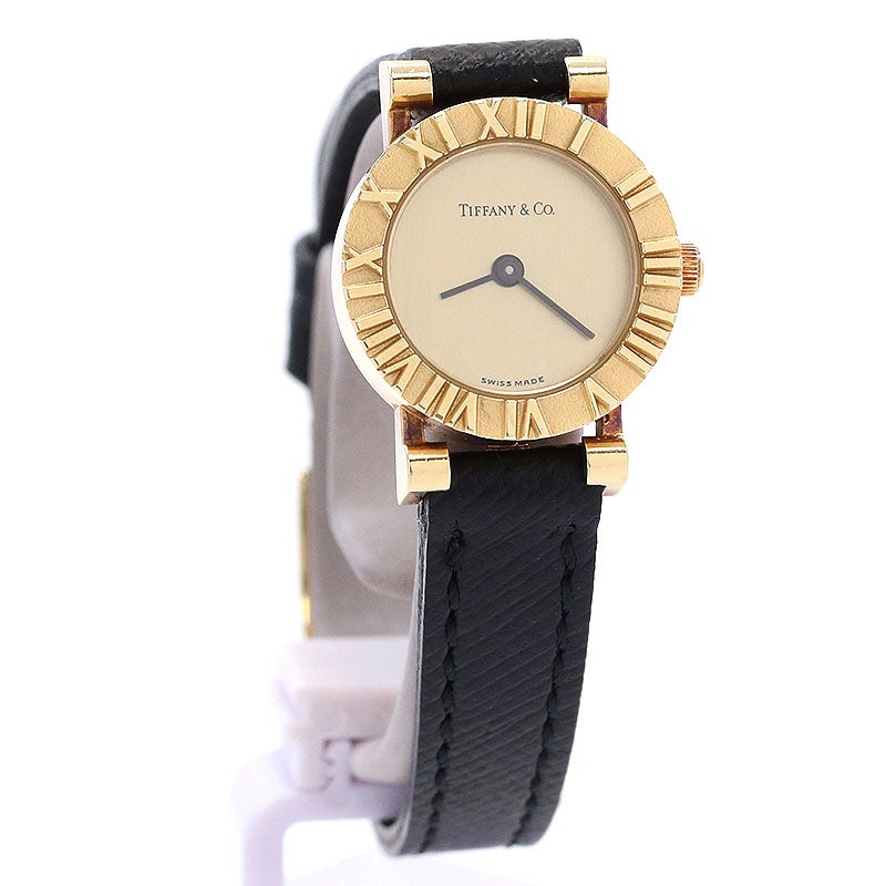 中古】TIFFANY & CO. ATLAS QUARTZ 29MM ティファニー アトラス