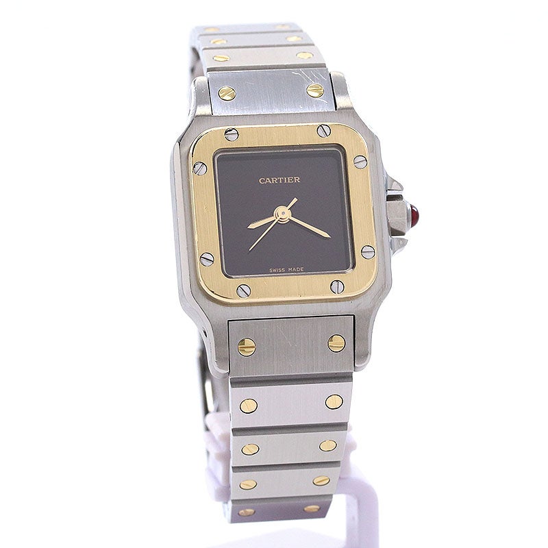 中古】CARTIER SANTOS CARREE / SANTOS GALBEE SMALL MODEL カルティエ