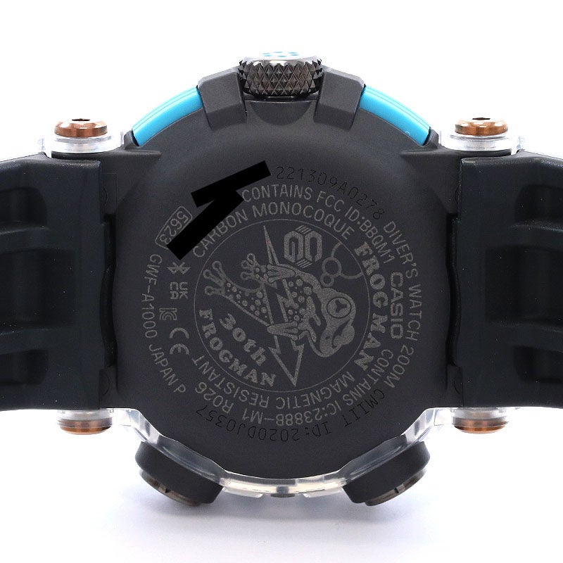 中古】CASIO G-SHOCK FROGMAN 30TH ANNIVERSARY POISON DART FROG