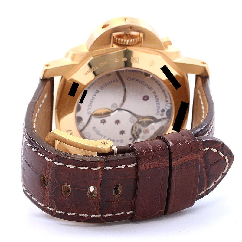 【中古】OFFICINE PANERAI LUMINOR 1950 8 DAYS GMT ORO ROSA 44MM オフィチーネ・パネライ ルミノール 1950 8デイズ GMT オロ・ローザ 44MM PAM00289