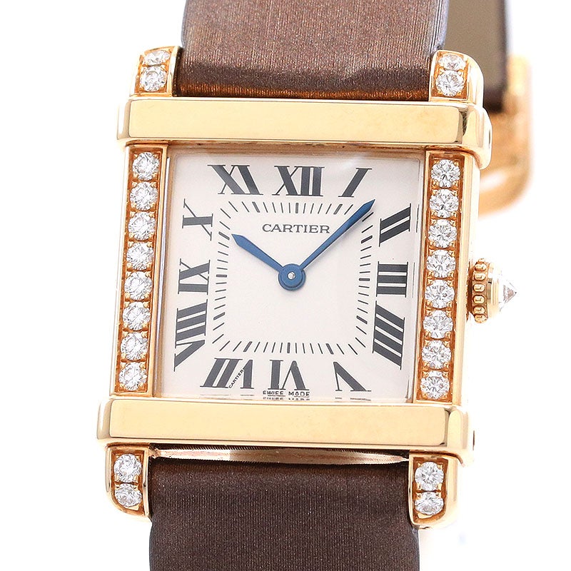 【中古】CARTIER TANK CHINOISE SMALL MODEL カルティエ タンク シノワーズ SM WE300131