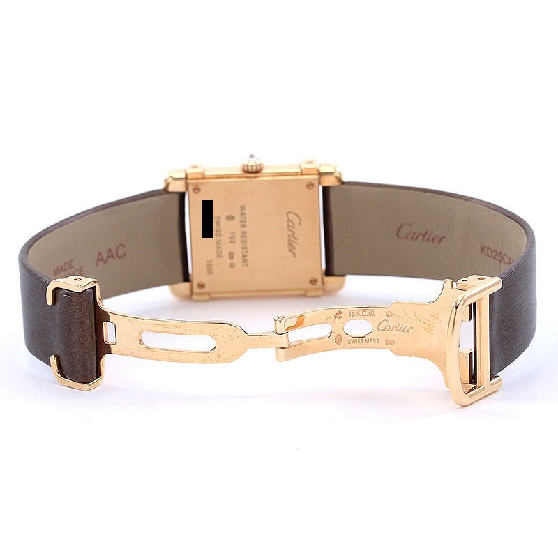 【中古】CARTIER TANK CHINOISE SMALL MODEL カルティエ タンク シノワーズ SM WE300131
