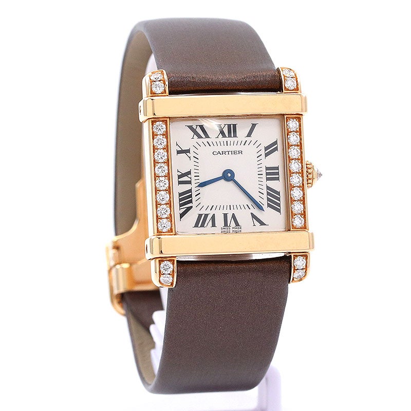 【中古】CARTIER TANK CHINOISE SMALL MODEL カルティエ タンク シノワーズ SM WE300131