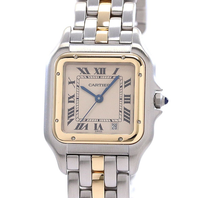 中古】CARTIER PANTHERE CLASSIQUE ET FIGARO MEDIUM MODEL 1ROW 