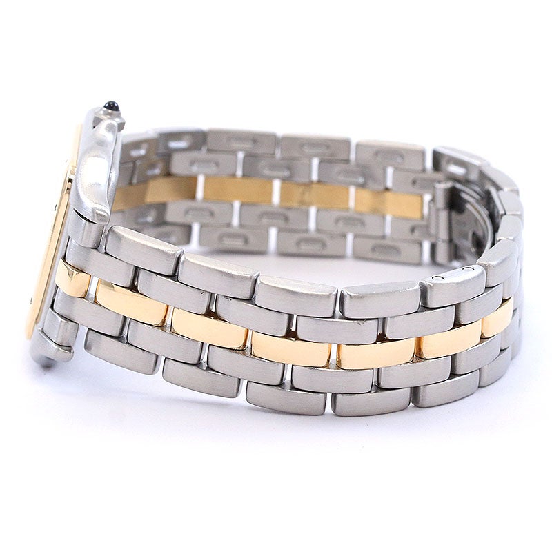 Cartier(カルティエ) パンテール MMサイズ 1ロウ W25028B5 SS/YG QZ クォーツ イエローゴールド ステンレス コンビ 腕時計 Cartier - Cartier(カルティエ) パンテール MMサイズ 1ロウ W25028B5
