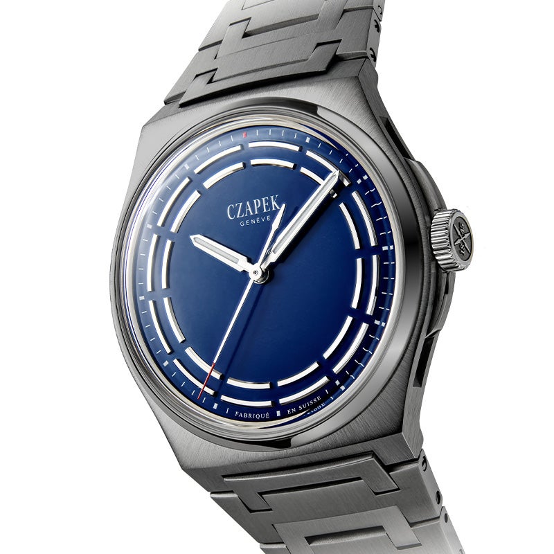 CZAPEK Antarctique S Titanium Dark Sector Cosmic Blue チャペック アンタークティックS・チタニウム ダークセクター コスミックブルー CZANTS_TDSCB