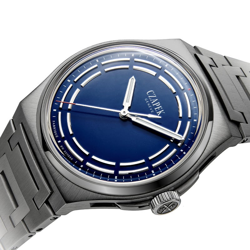 CZAPEK Antarctique S Titanium Dark Sector Cosmic Blue チャペック