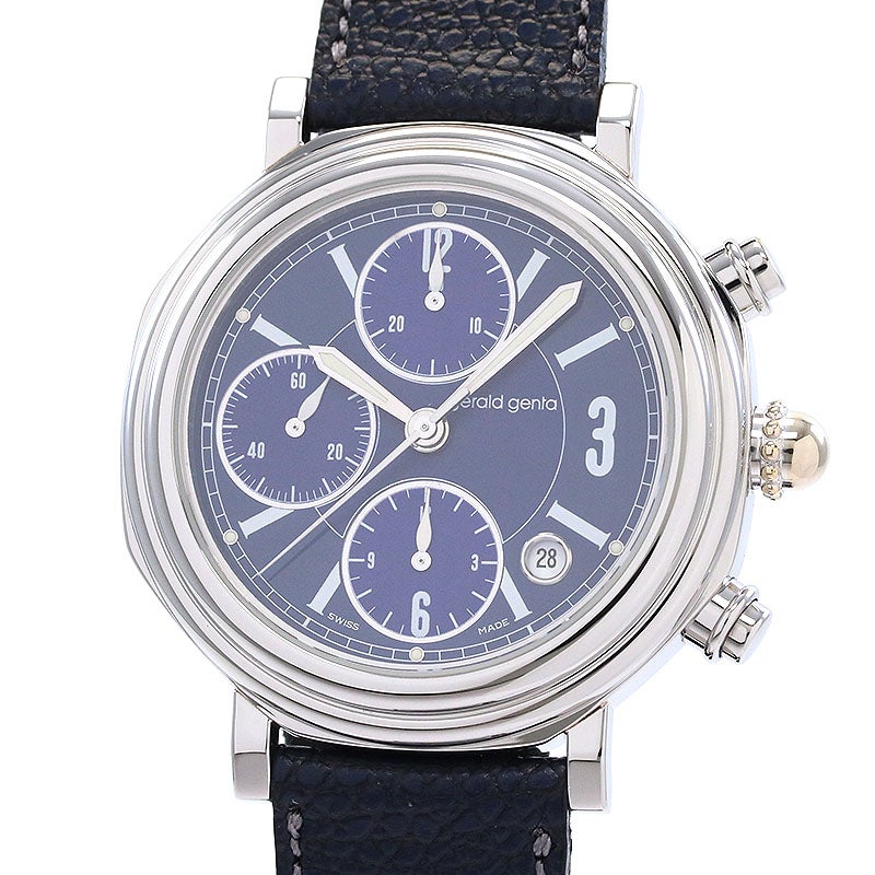 中古】GERALD GENTA OCTO CHRONOGRAPH ジェラルド・ジェンタ オクト