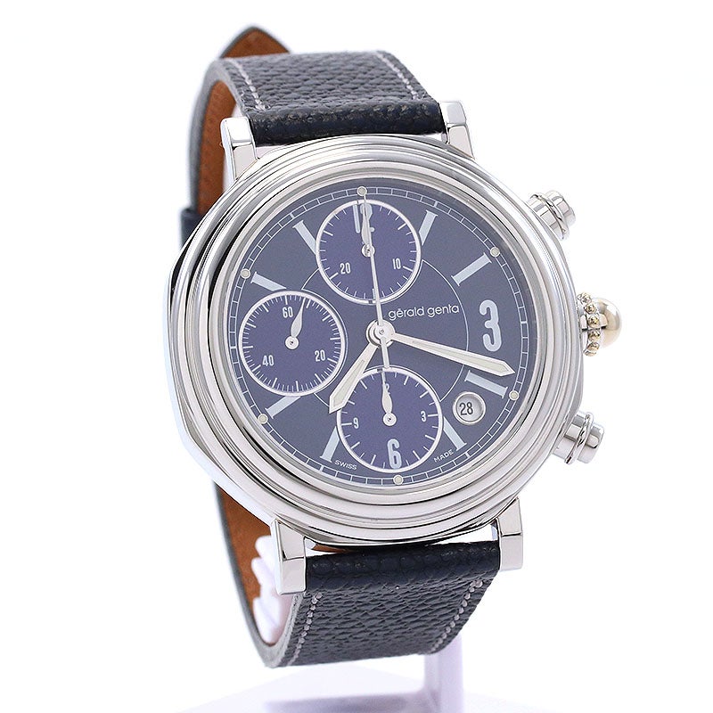 中古】GERALD GENTA OCTO CHRONOGRAPH ジェラルド・ジェンタ オクト