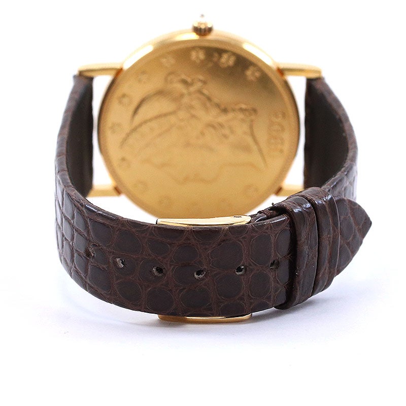 中古】CORUM COIN WATCH 1896 20 DOLLARS LIBERTY HEAD TYPE 3 WITH