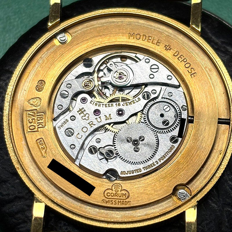 【年末年始割引】CORUM 105.404.20 腕時計 中古】CORUM COIN WATCH 1896 20 DOLLARS LIBERTY HEAD TYPE 3 WITH