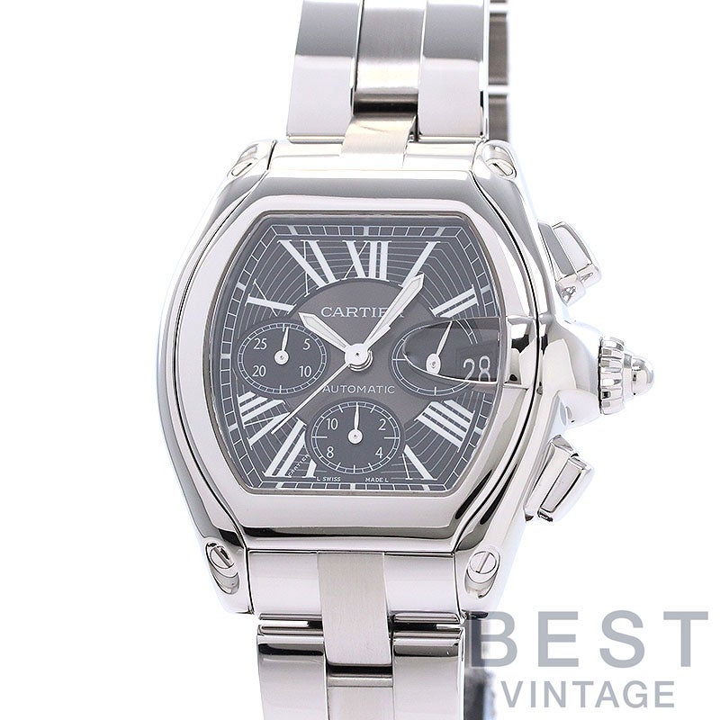 中古】CARTIER ROADSTER DE CARTIER EXTRA-LARGE MODEL CHRONOGRAPH