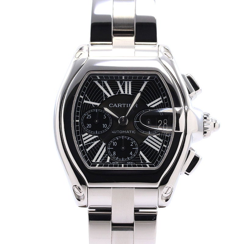 中古】CARTIER ROADSTER DE CARTIER EXTRA-LARGE MODEL CHRONOGRAPH