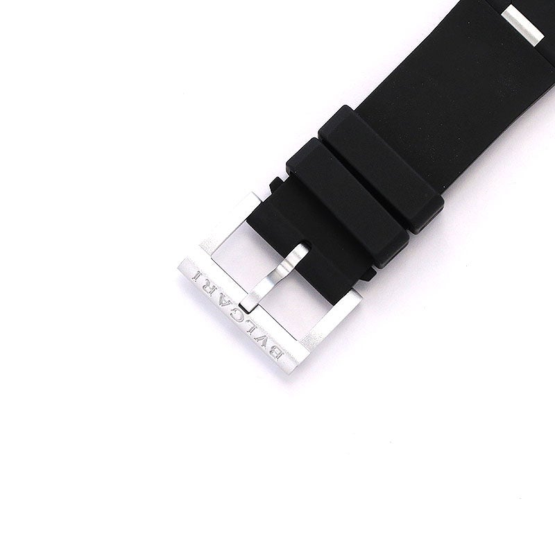 【中古】BVLGARI BVLGARI ALUMINUM BLACK GMT ブルガリ ブルガリ アルミニウム ブラック GMT 103963 (BB40ATGMT)