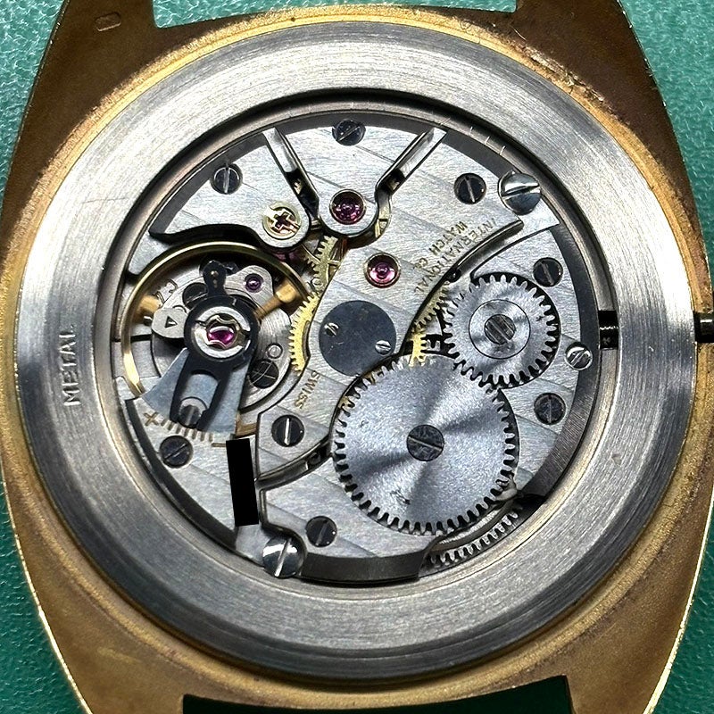 中古】IWC VINTAGE MECHANICAL TONNEAU SHAPE WATCH アイ・ダブリュー