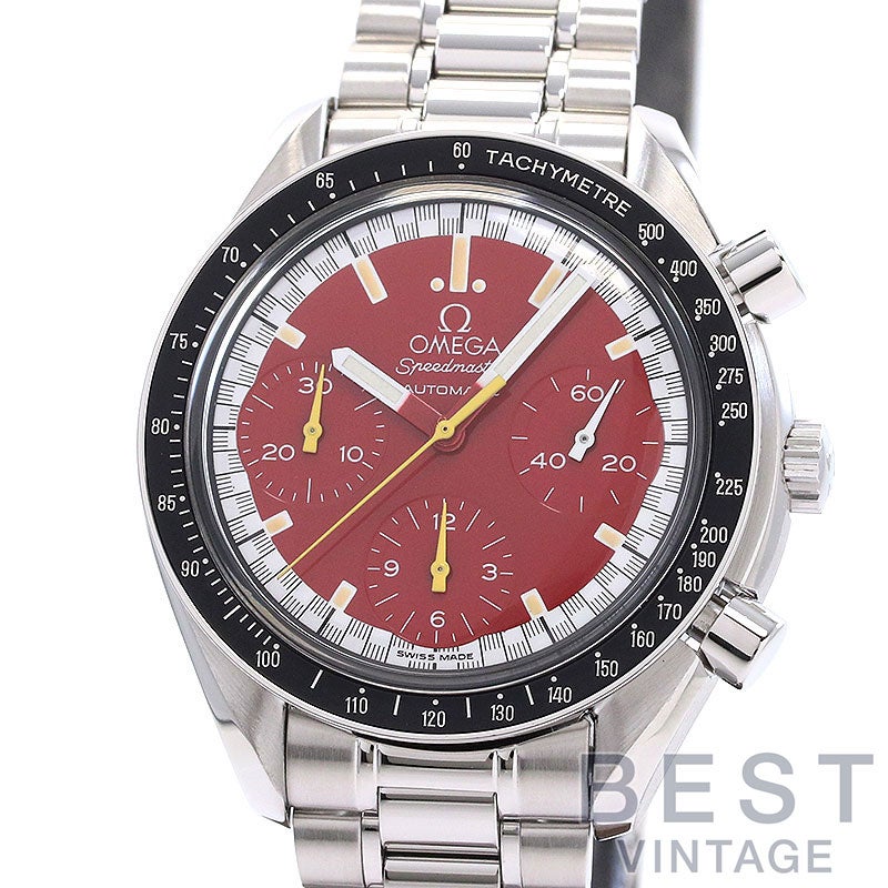 【中古】OMEGA SPEEDMASTER REDUCED RACING MICHAEL SCHUMACHER オメガ スピードマスター リデュースド ミハエル・シューマッハ 3510.61.00