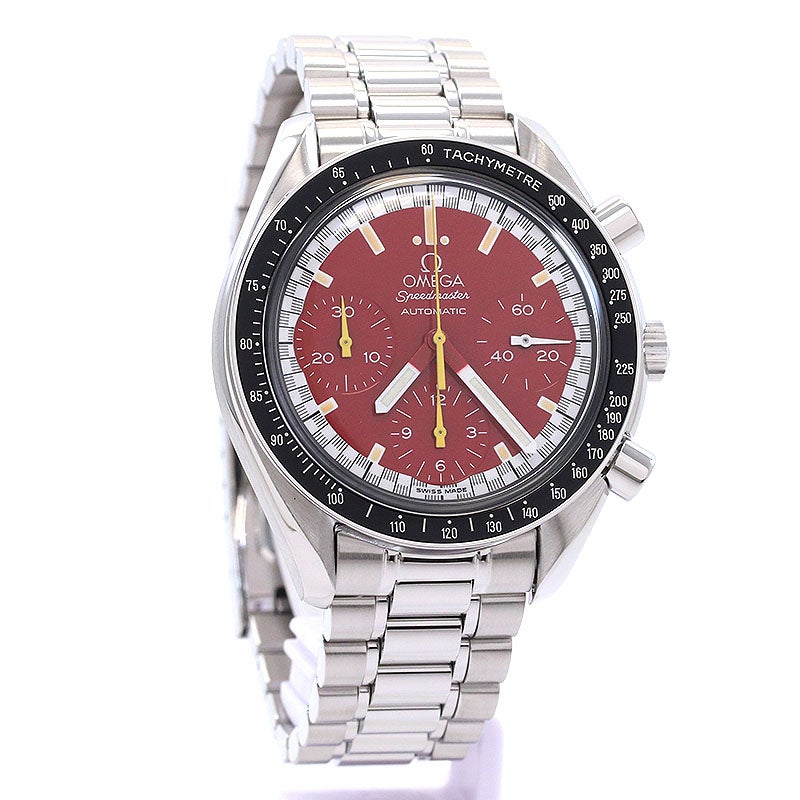 【中古】OMEGA SPEEDMASTER REDUCED RACING MICHAEL SCHUMACHER オメガ スピードマスター リデュースド ミハエル・シューマッハ 3510.61.00