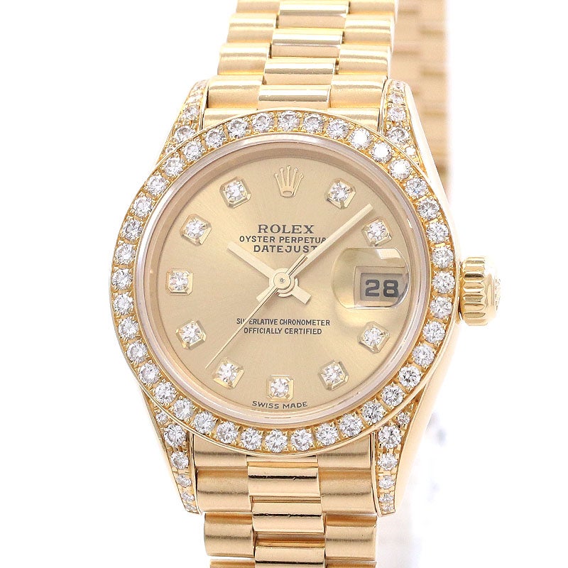 【中古】ROLEX OYSTER PERPETUAL LADY-DATEJUST 26 ロレックス オイスターパーペチュアル レディ デイトジャスト 26 79158G