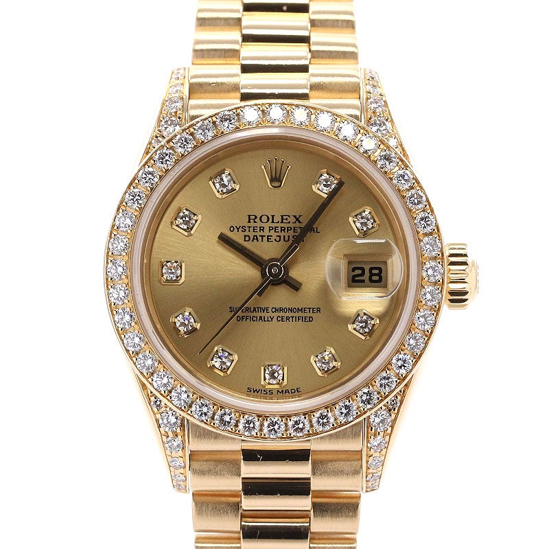 【中古】ROLEX OYSTER PERPETUAL LADY-DATEJUST 26 ロレックス オイスターパーペチュアル レディ デイトジャスト 26 79158G