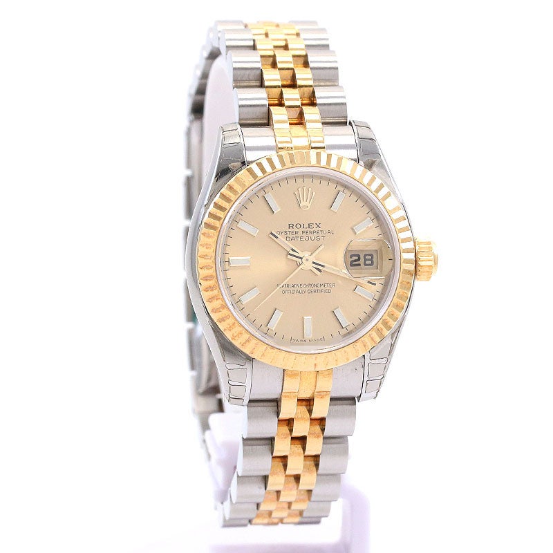 【中古】ROLEX OYSTER PERPETUAL LADY-DATEJUST 26 ロレックス オイスターパーペチュアル レディ デイトジャスト 26 M179173-0075