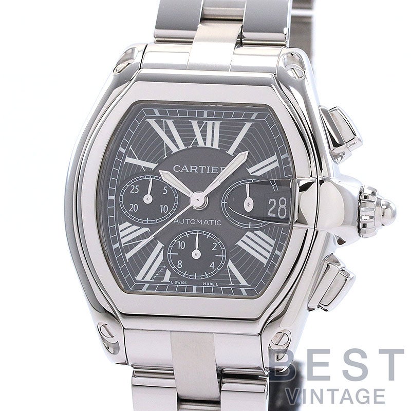 中古】CARTIER ROADSTER DE CARTIER EXTRA-LARGE MODEL CHRONOGRAPH