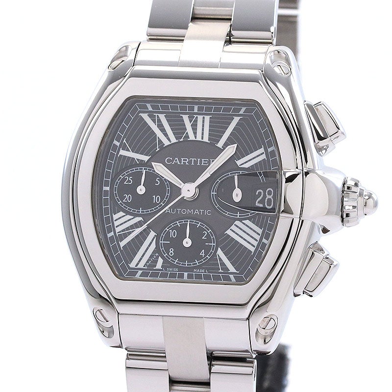 中古】CARTIER ROADSTER DE CARTIER EXTRA-LARGE MODEL CHRONOGRAPH