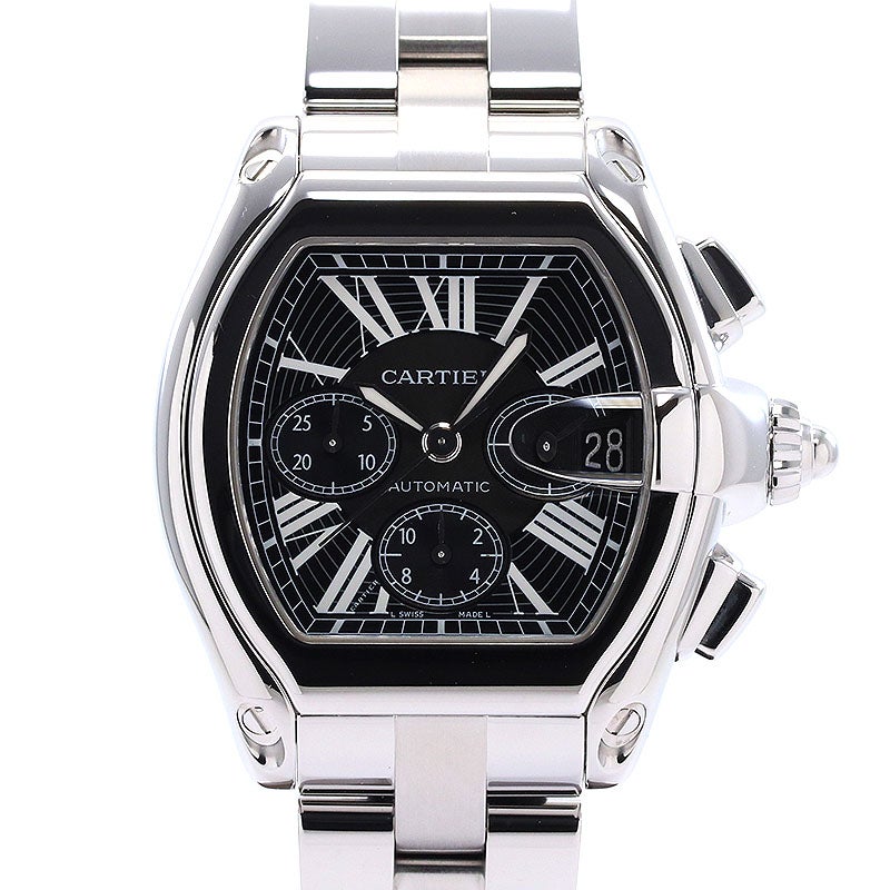 中古】CARTIER ROADSTER DE CARTIER EXTRA-LARGE MODEL CHRONOGRAPH