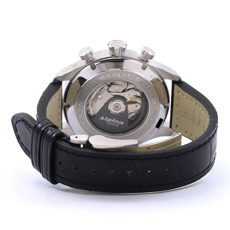 中古】ALPINA STARTIMER PILOT CHRONOGRAPH LIMITED EDITION アルピナ