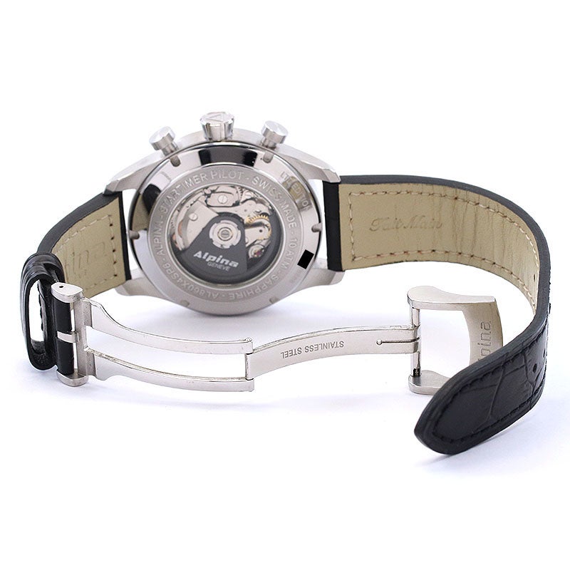 中古】ALPINA STARTIMER PILOT CHRONOGRAPH LIMITED EDITION アルピナ