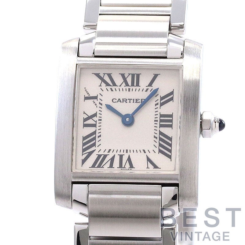 【中古】CARTIER TANK FRANCAISE SMALL MODEL カルティエ タンク フランセーズ SM W51008Q3