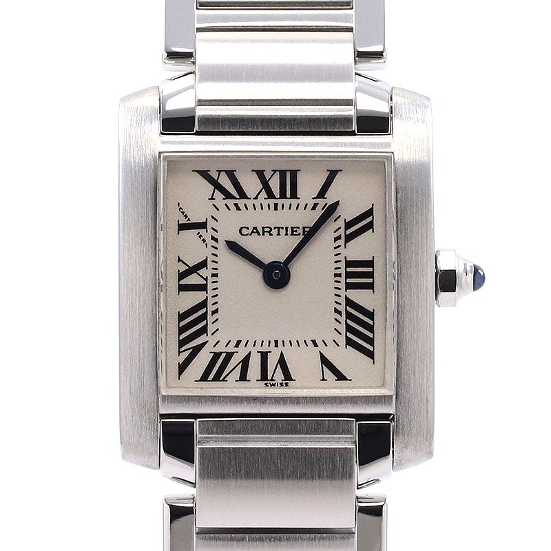 【中古】CARTIER TANK FRANCAISE SMALL MODEL カルティエ タンク フランセーズ SM W51008Q3
