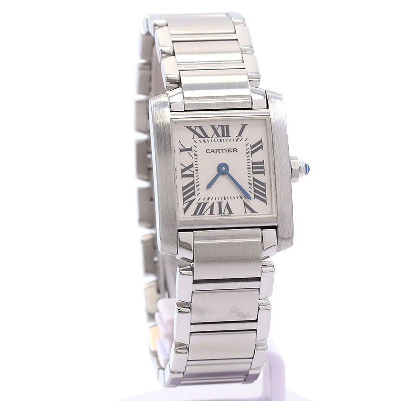 【中古】CARTIER TANK FRANCAISE SMALL MODEL カルティエ タンク フランセーズ SM W51008Q3