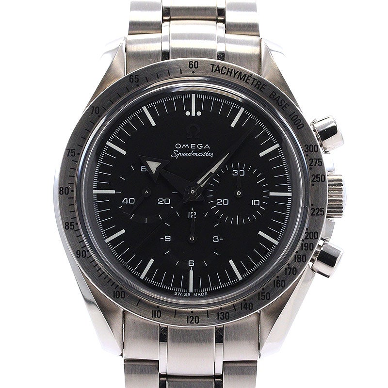 中古】OMEGA SPEEDMASTER BROAD ARROW 1ST REPLICA オメガ スピード
