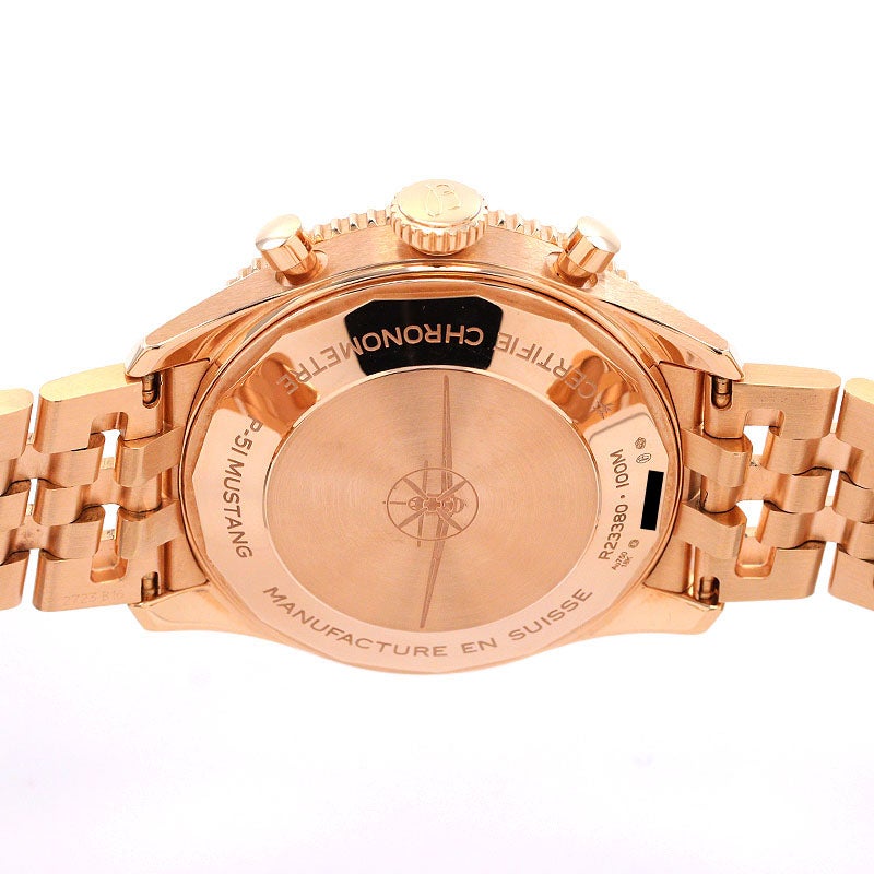 【中古】BREITLING CLASSIC AVI CHRONOGRAPH 42 P-51 MUSTANG ブライトリング クラシック アヴィ クロノグラフ 42 P-51 マスタング R233801A1B1R1