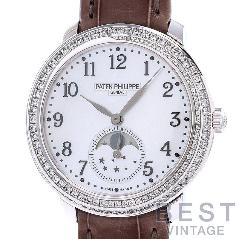 中古】PATEK PHILIPPE COMPLICATIONS MOONPHASE DIAMONDS RIBBON