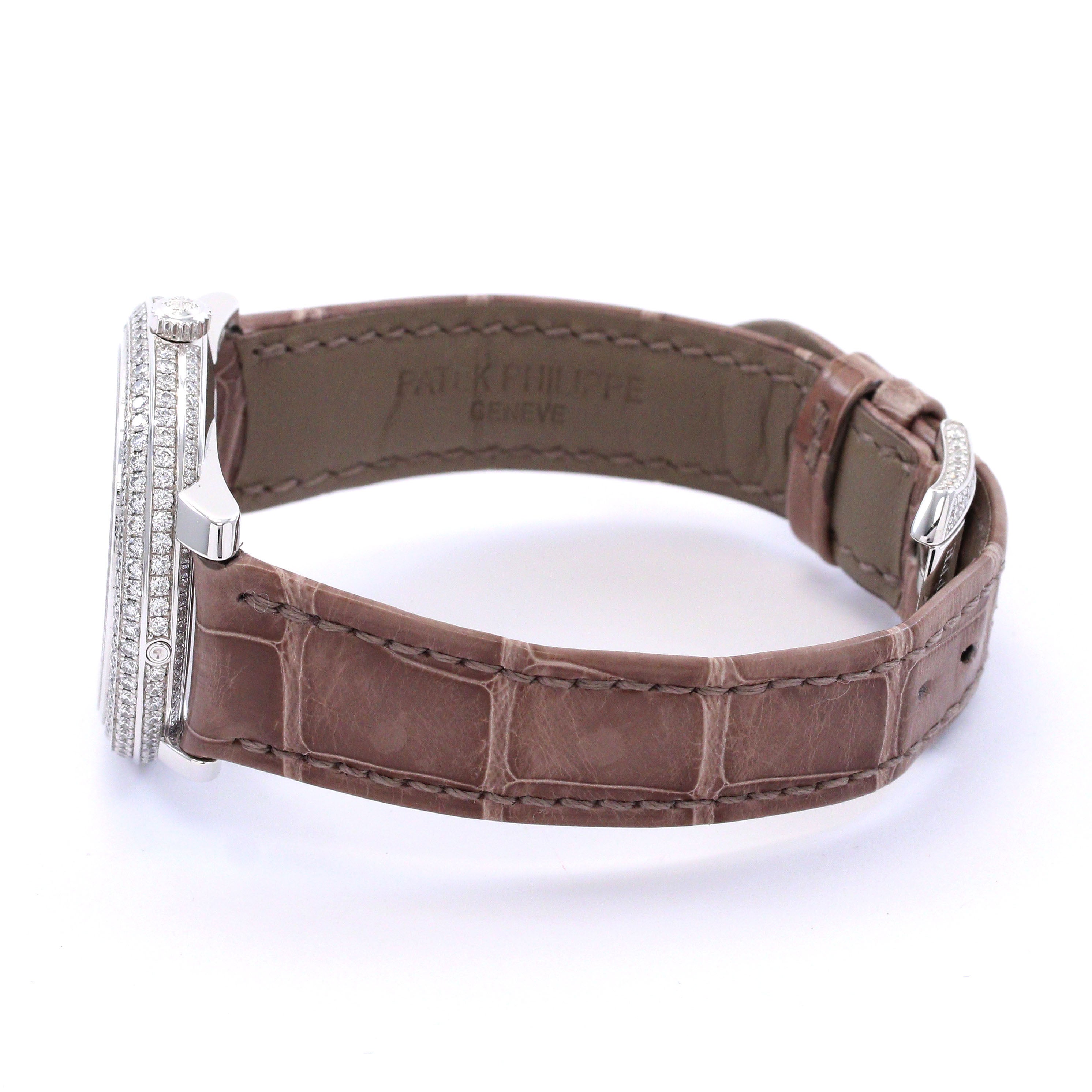 中古】PATEK PHILIPPE COMPLICATIONS MOONPHASE DIAMONDS RIBBON