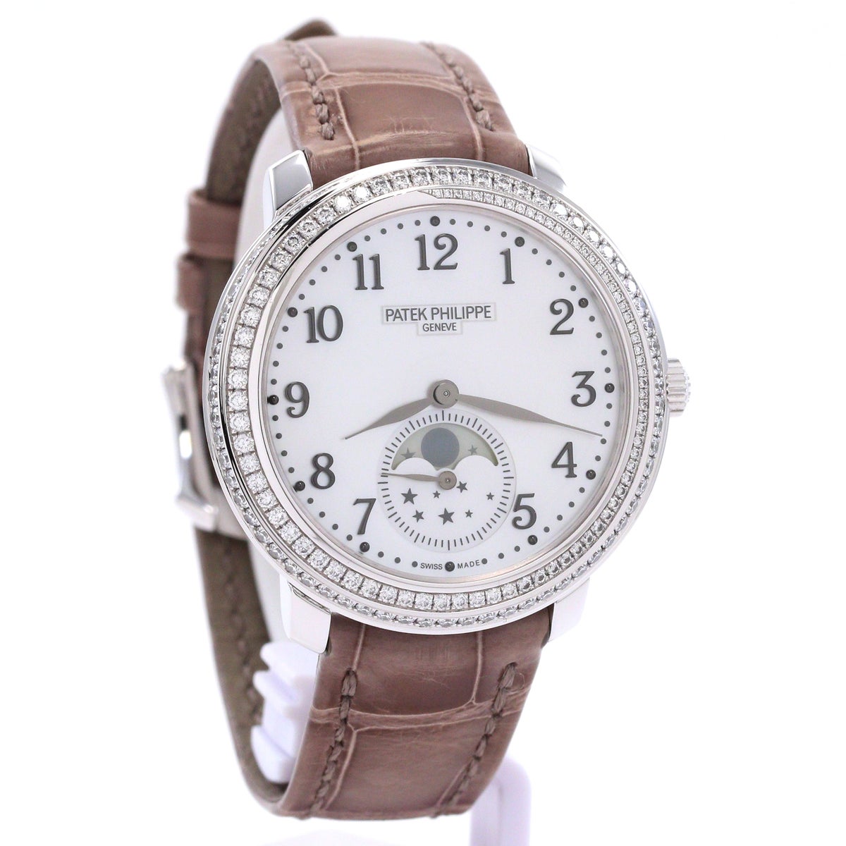 【中古】PATEK PHILIPPE COMPLICATIONS MOONPHASE DIAMONDS RIBBON パテック・フィリップ コンプリケーション ムーンフェイズ ダイヤモンド・リボン 4968G-010