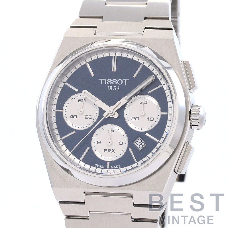 TISSOT PRX CHRONO 中古 中古】TISSOT PRX 42MM CHRONOGRAPH ティソ PRX 42MM クロノグラフ