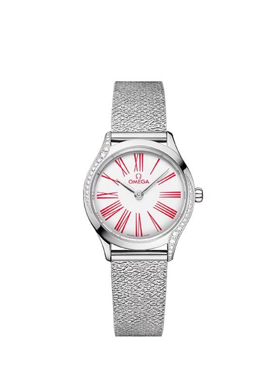 新品未使用 オメガクサリバンド 女性用 OMEGA DE VILLE MINI TRESOR オメガ デ・ヴィル ミニ トレゾア 428.15