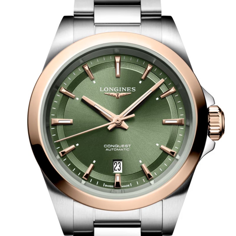 付属品有 新品電池 稼働】LONGINES ロンジン Conquest コンクエスト