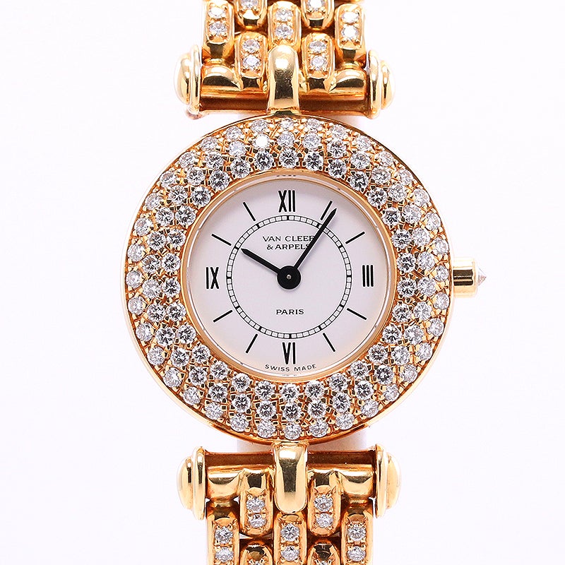 時計 VAN CLEEF & ARPELS K18 中古】VAN CLEEF & ARPELS FANTASY ヴァンクリーフ＆アーペル